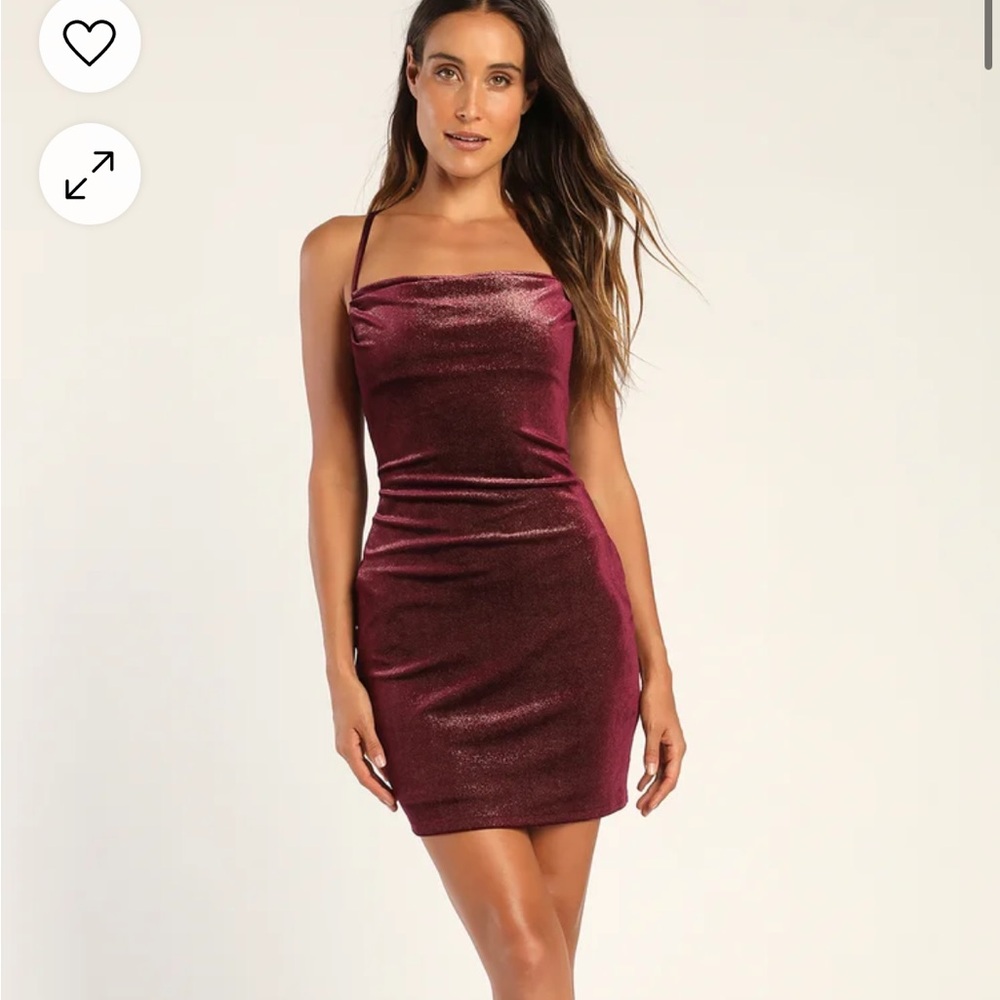 Sparkling Sweetheart Plum Purple Velvet Mini Bodycon Dress